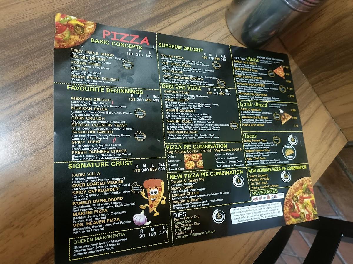 Menu at Pizza Galleria Ganaur, Gannaur