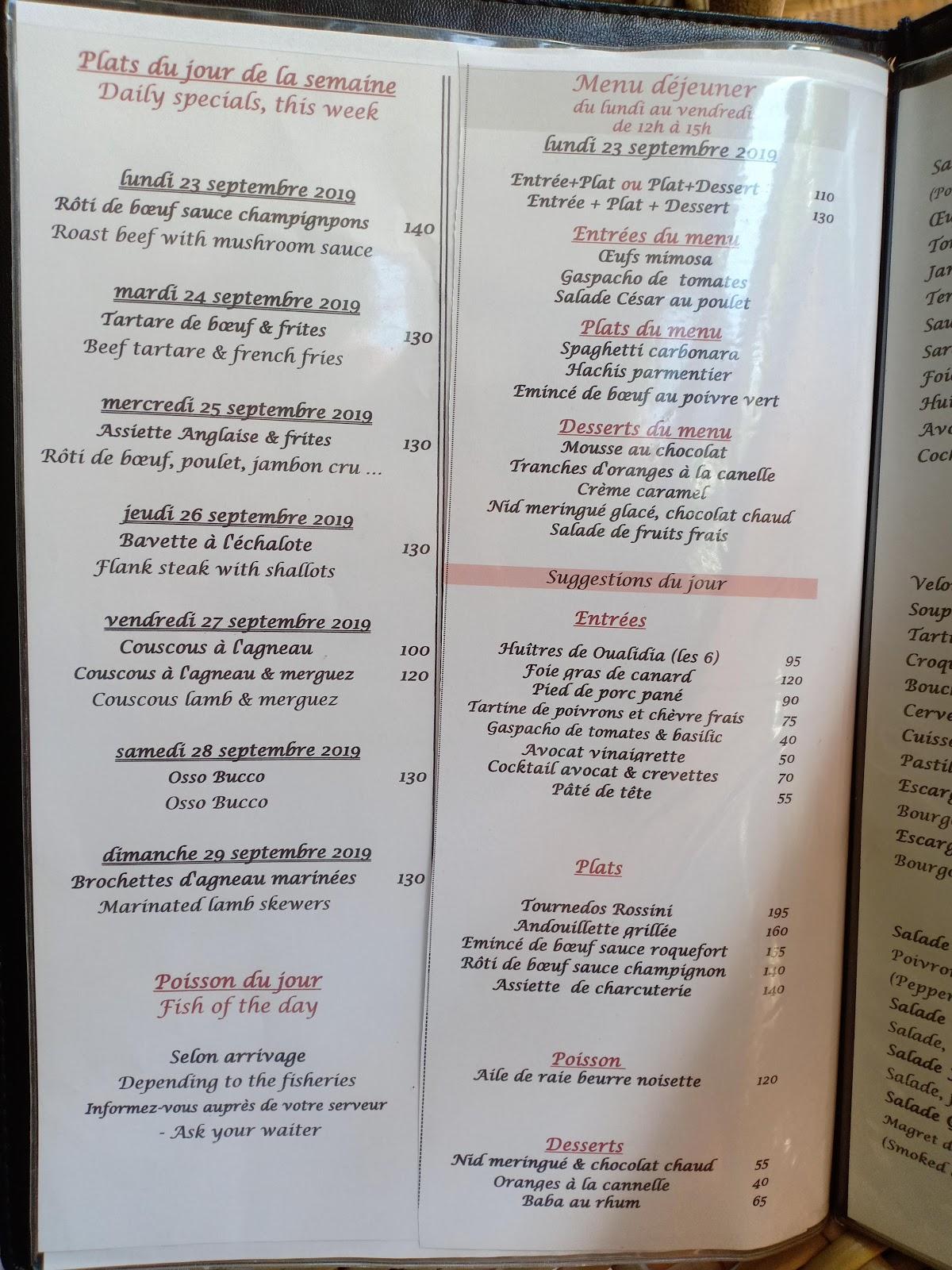 Bagatelle Dubai Bar Menu at Laurence Hall blog