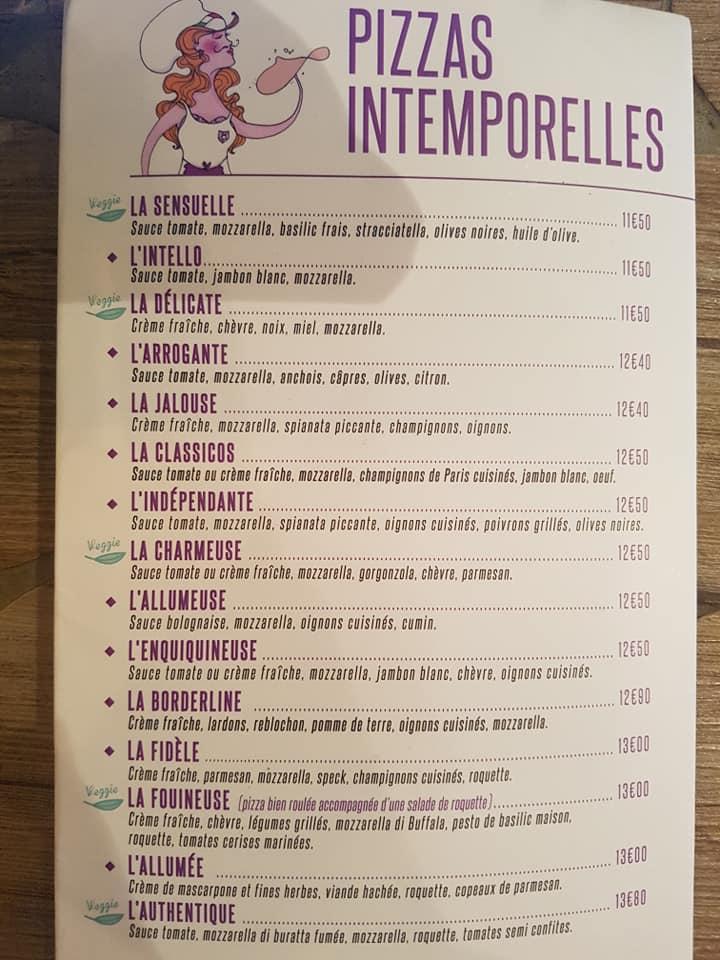 Menu de Restaurant Basta Hossegor