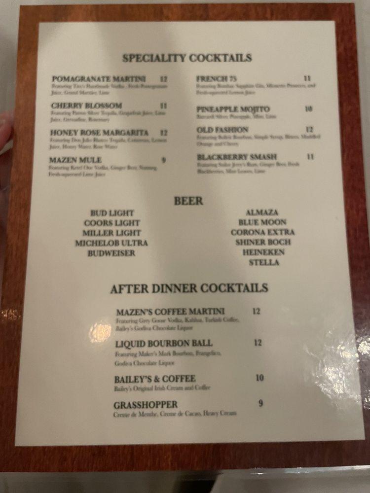 menu-at-mazen-s-pub-bar-lake-charles
