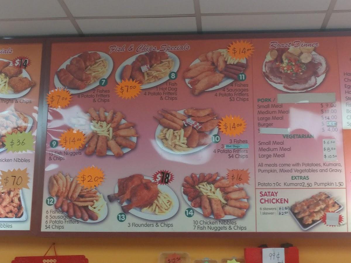 Menu at The Great Tong Takeaways Glen Innes fast food, Auckland, 175