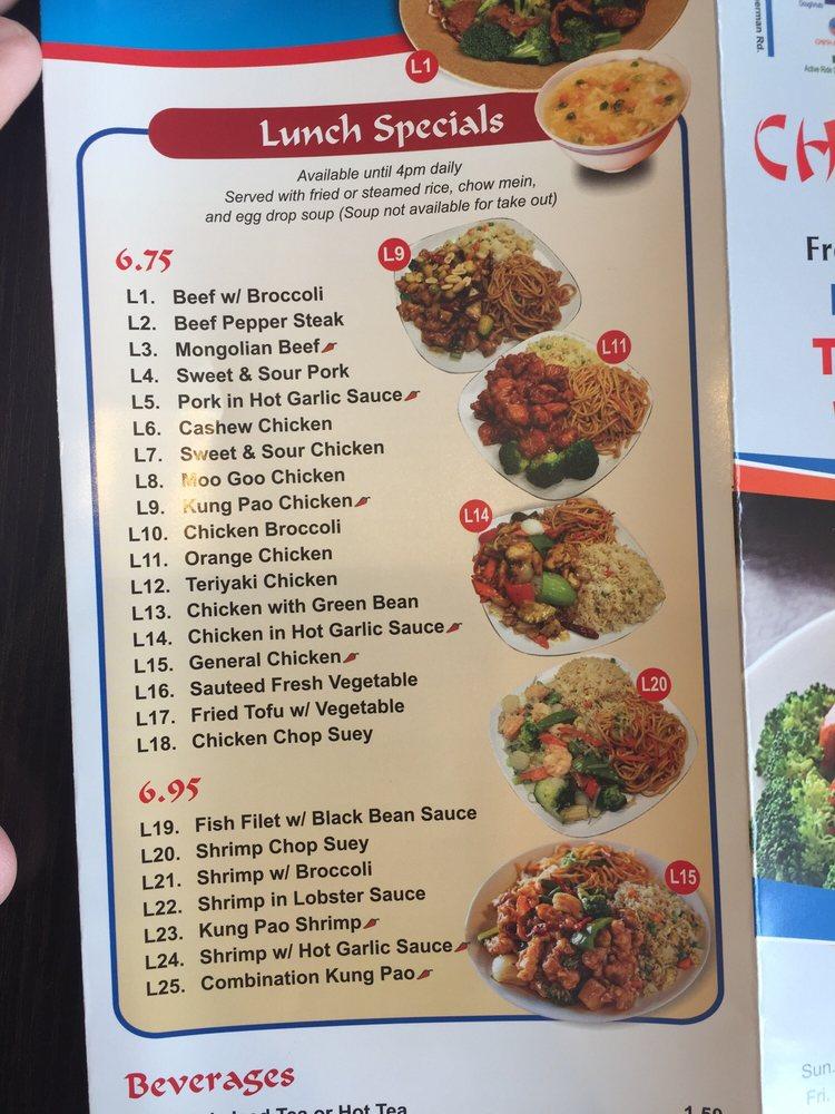 Menu at CHINA BROS restaurant, Menifee