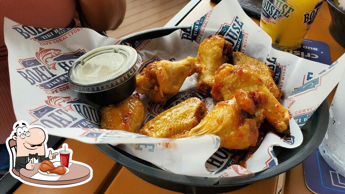 The Boathouse Tiki Bar & Grill Fort Myers in Fort Myers Restaurant menu and reviews