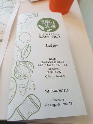 burro e salvia cesena speisekarte und bewertungen vom italienisch restaurant