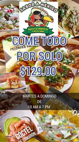 Sabor a méxico restaurant, Metepec, Dirección Toluca - Restaurant reviews