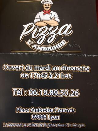 L Ambroise Pizza pizzeria, Lyon, Pl. Ambroise Courtois - Restaurant reviews