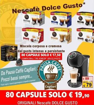 Offerta macchina da caffè Dolce - Pausa Caffè Cagliari