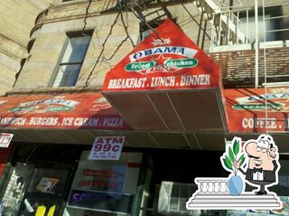 Obama Fried Chicken, 110 St Nicholas Ave in New York City