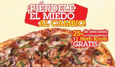 Servicio a domicilio Pizza Cozumel, Cozumel