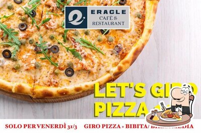 Ordina una pizza alla pizzeria Eracle Cafe & Restaurant Como