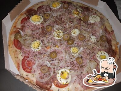 Experimente pizza no Pizzaria Pedacinho do Céu