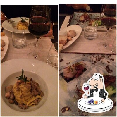 È gradevole godersi un bicchiere di vino al ristorante Touch