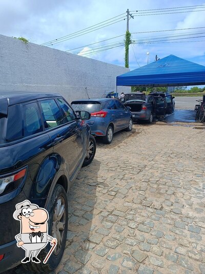 O exterior do Posto Petrobras