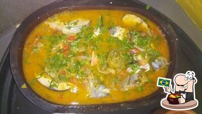 Comida em Restaurante Mergulhador Praia Tucuns