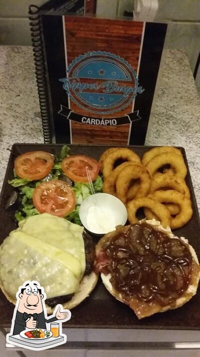 Platos en Tripper Burger