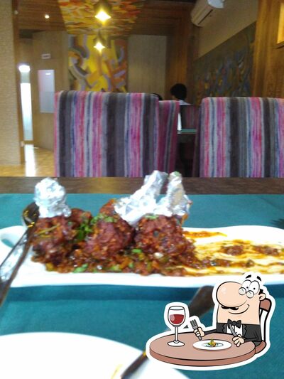 Food at Food Villa, Teok