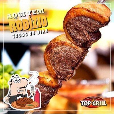 Desfrute da infinidade de pratos de carne