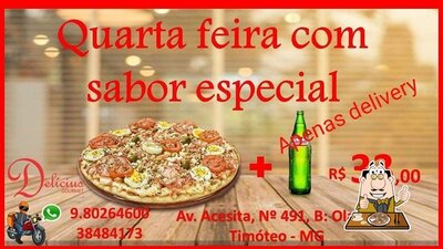 Peça pizza no Delícius Gourmet