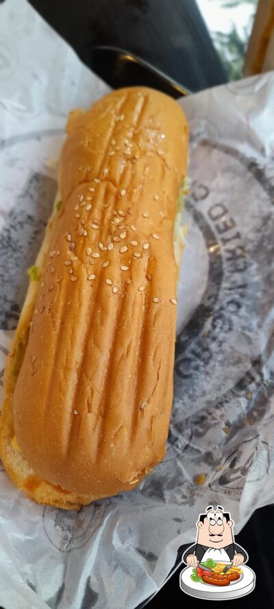 Food at Fried Club Cafe