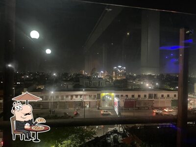 Check out how Nine Seas Rooftop Restaurant looks outside