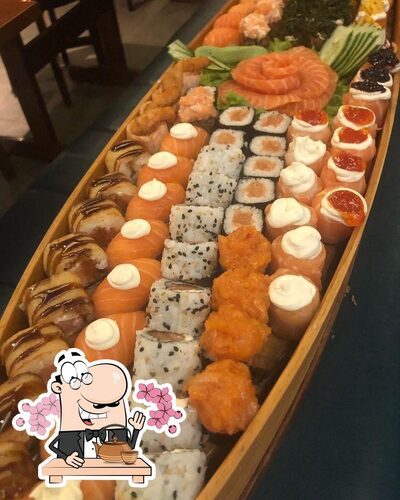 Platos en Tsuki Sushi