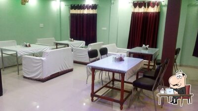 The interior of Surya inn
