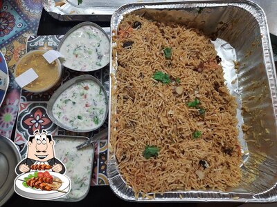 Food at Behrouz Biryani