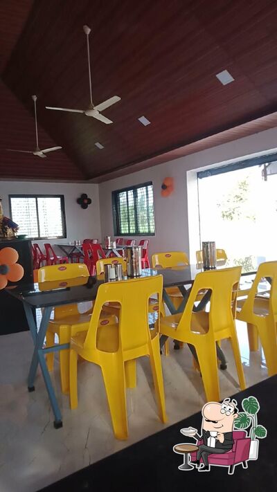 The interior of Shivneri Misal