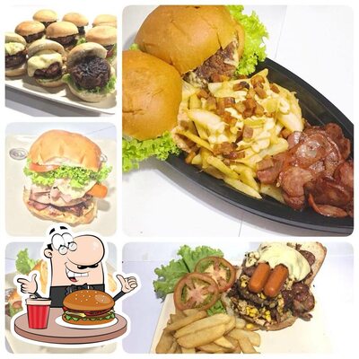Delicie-se com um hambúrguer no Batata Lanches