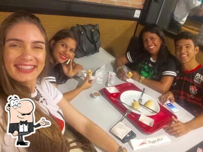 O interior do Pizza Hut