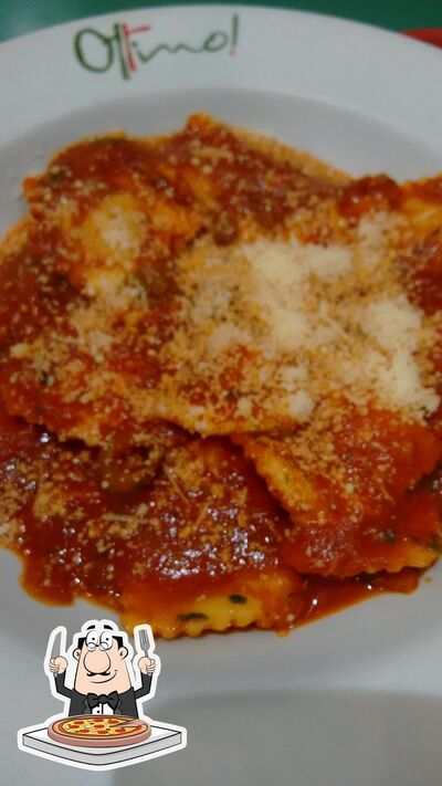 No Ottimo Cucina Expressa, você pode provar pizza