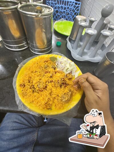 Food at A1 Biryani Point