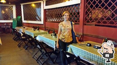 O interior do Disk pizza real