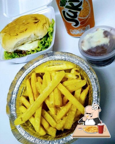 Prove batatas fritas com diversos molhos