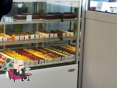 Gli interni di Pasticceria Beverara