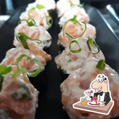 Temakeria Personal Sushi provê uma variedade de pratos doces