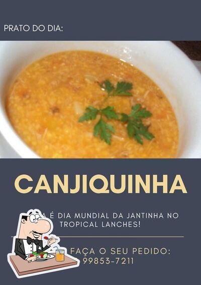 Comida em Tropical Lanches