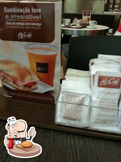 McCafé serve uma infinidade de opções para os amantes dos hambúrgueres