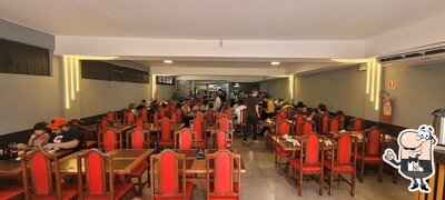 O interior do Bonna Brasa