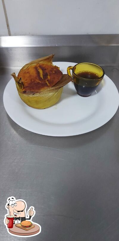 Peça um hambúrguer no Super Milho Pamonharia e Pastelaria