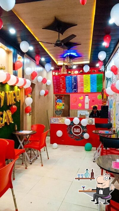 The interior of The Lassi Corner