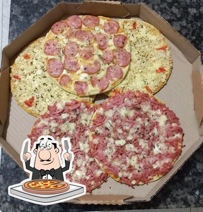 Experimente pizza no Pizzaria J.C