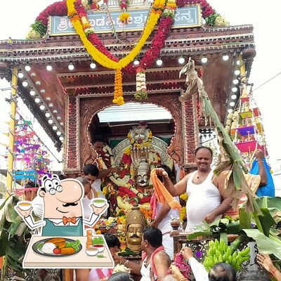 Meals at Basaveshwara khanawali