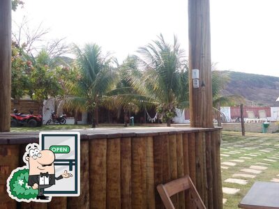 O exterior do Campus Bar e Restaurante