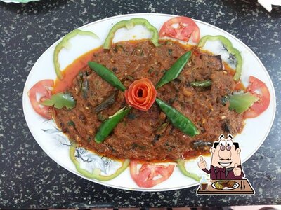 Order meat meals from the menu