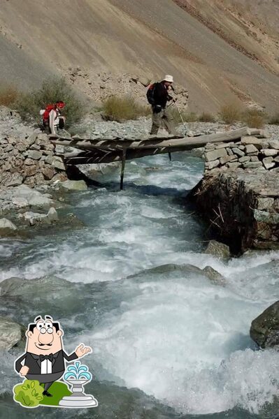 Enjoy the view at the outside area of Corretto Leh