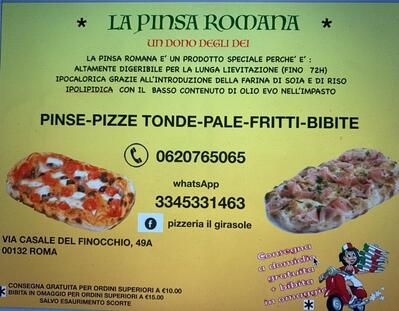 Controlla le informazioni su Pizzeria Il girasole Rome