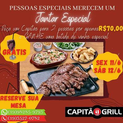 Leia as informações sobre o Capitão Grill