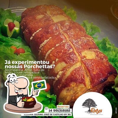 Platos en Raízes Restaurante Rural