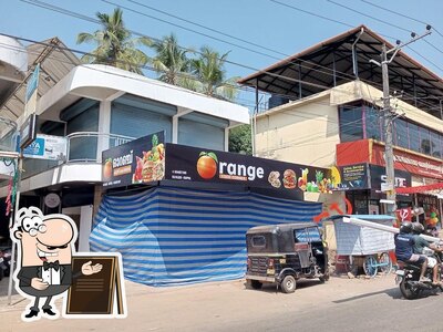 The exterior of Orange Food Corner